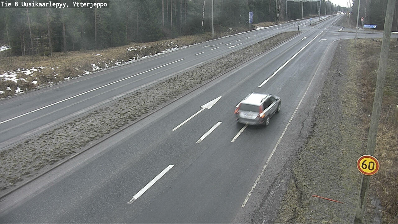 Kelikamerat Kuva Tie 8 Uusikaarlepyy, Ytterjeppo, Uusikaarlepyy, Pohjanmaa