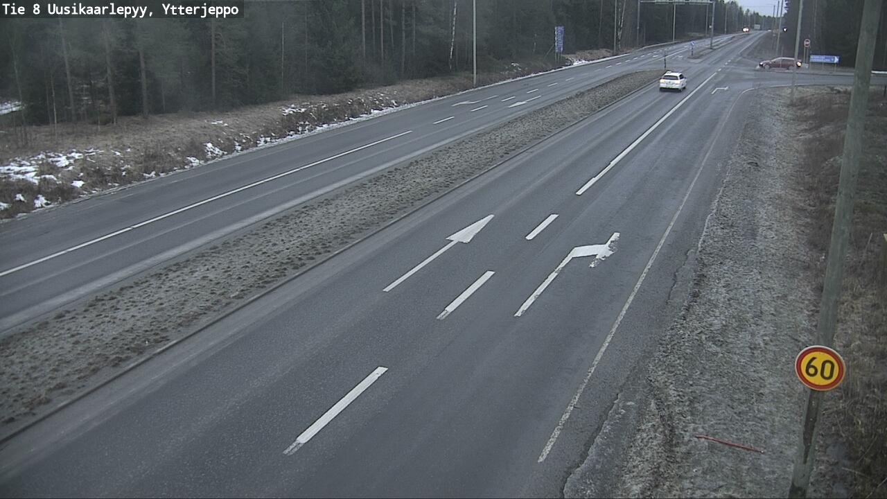 Kelikamerat Kuva Tie 8 Uusikaarlepyy, Ytterjeppo, Uusikaarlepyy, Pohjanmaa