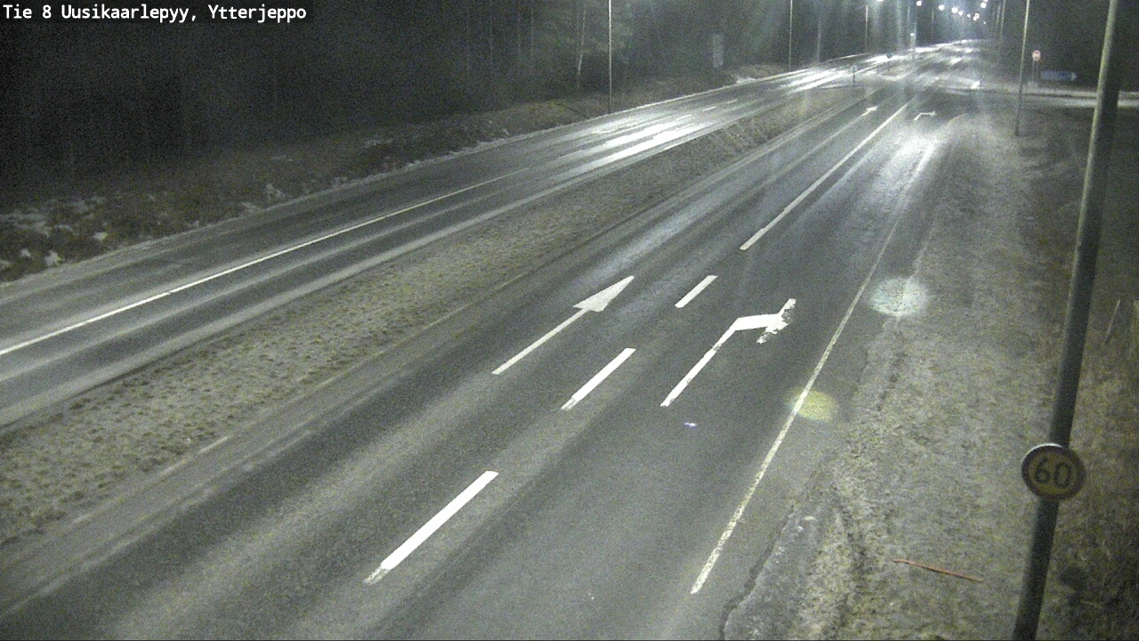 Kelikamerat Kuva Tie 8 Uusikaarlepyy, Ytterjeppo, Uusikaarlepyy, Pohjanmaa