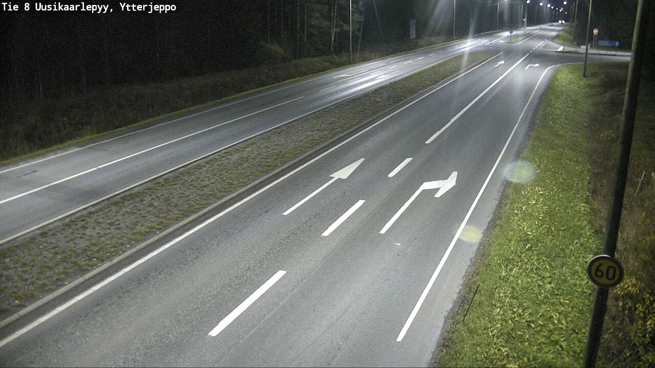Kelikamerat Kuva Tie 8 Uusikaarlepyy, Ytterjeppo, Uusikaarlepyy, Pohjanmaa
