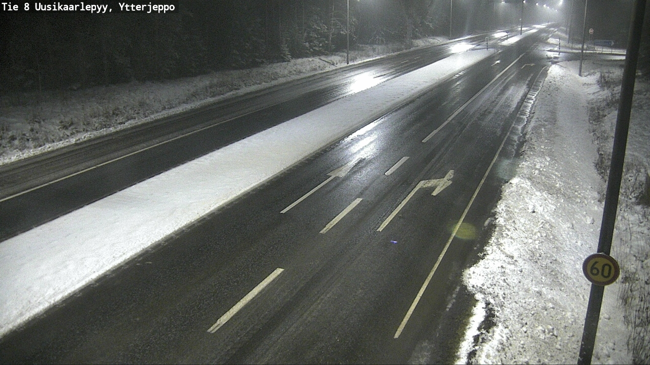 Kelikamerat Kuva Tie 8 Uusikaarlepyy, Ytterjeppo, Uusikaarlepyy, Pohjanmaa