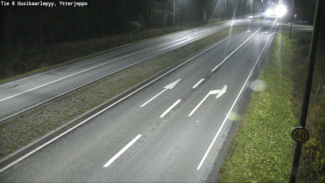 Kelikamerat Kuva Tie 8 Uusikaarlepyy, Ytterjeppo, Uusikaarlepyy, Pohjanmaa