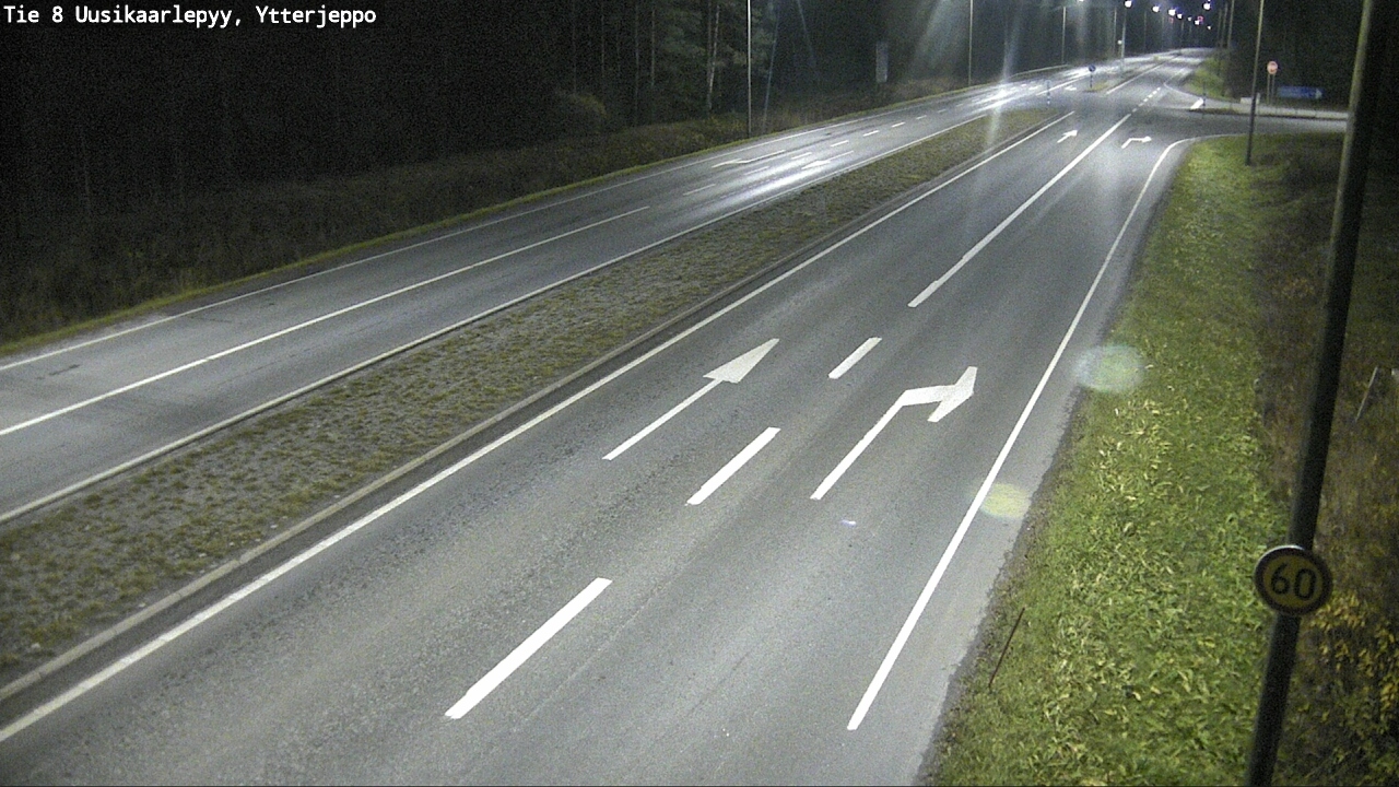 Kelikamerat Kuva Tie 8 Uusikaarlepyy, Ytterjeppo, Uusikaarlepyy, Pohjanmaa