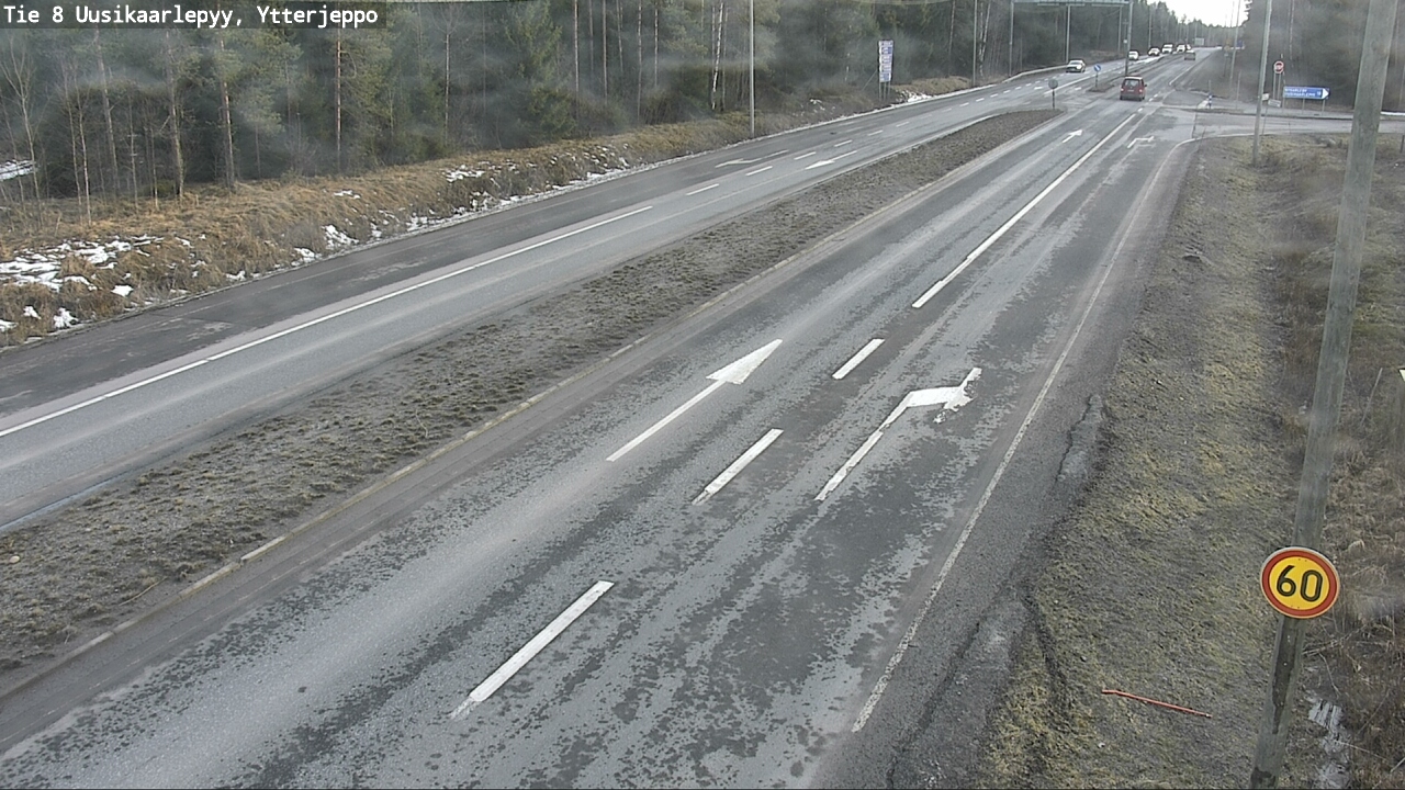 Kelikamerat Kuva Tie 8 Uusikaarlepyy, Ytterjeppo, Uusikaarlepyy, Pohjanmaa