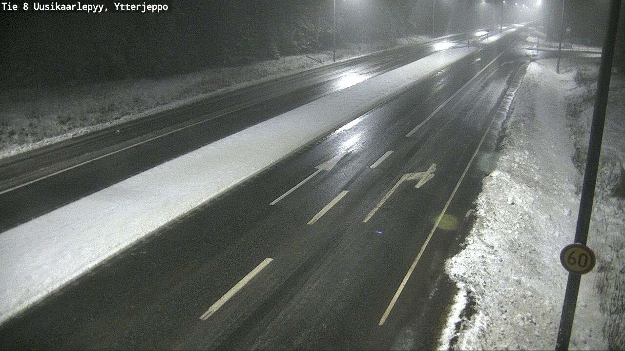 Kelikamerat Kuva Tie 8 Uusikaarlepyy, Ytterjeppo, Uusikaarlepyy, Pohjanmaa