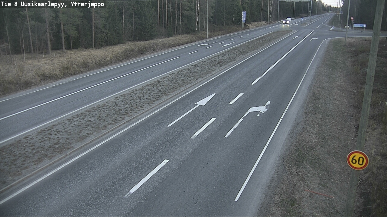 Kelikamerat Kuva Tie 8 Uusikaarlepyy, Ytterjeppo, Uusikaarlepyy, Pohjanmaa