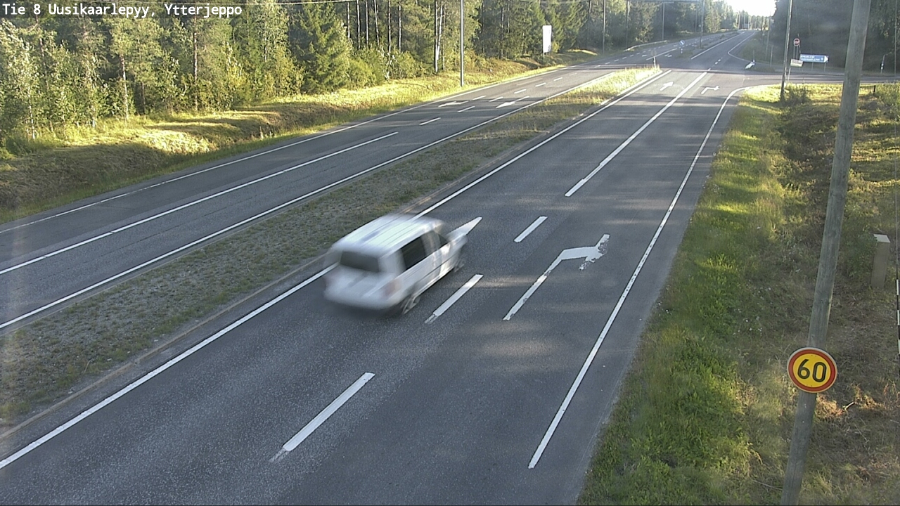 Kelikamerat Kuva Tie 8 Uusikaarlepyy, Ytterjeppo, Uusikaarlepyy, Pohjanmaa