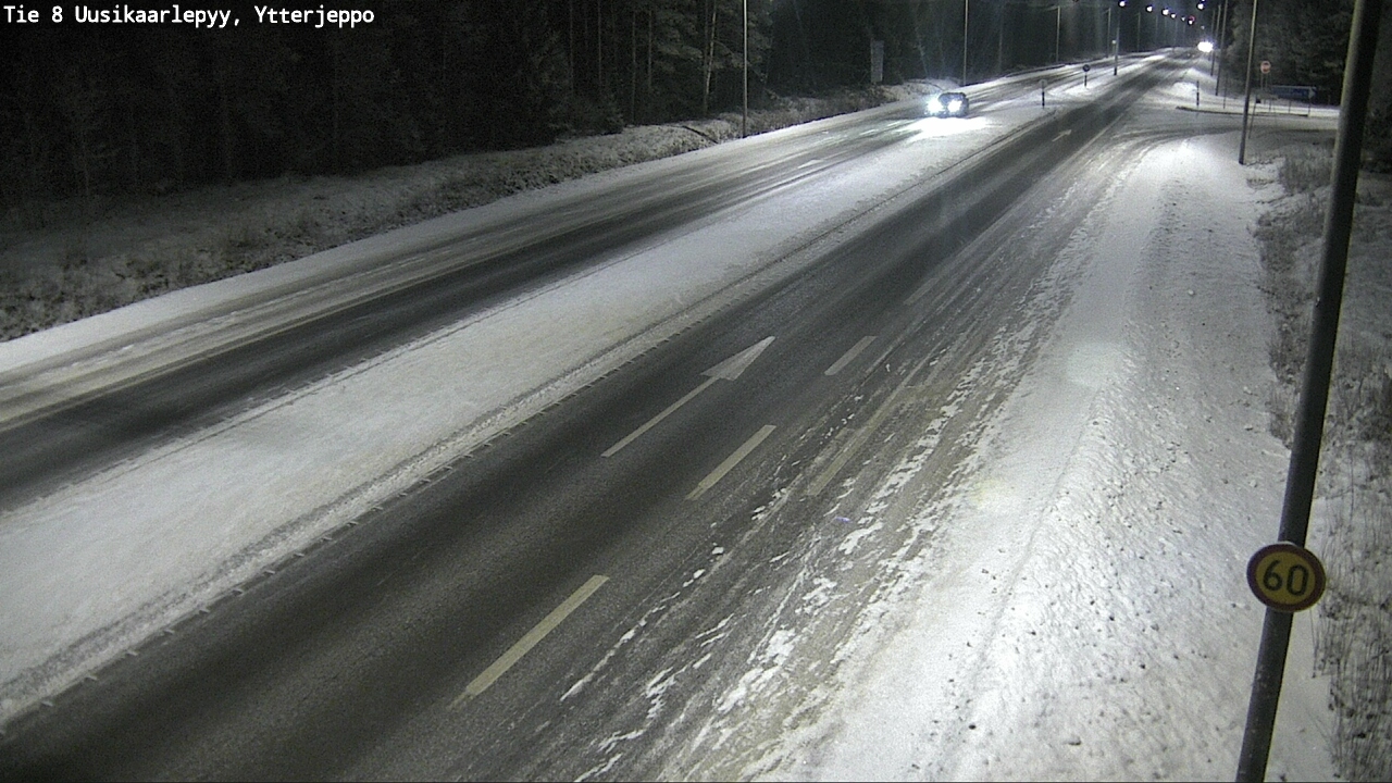 Kelikamerat Kuva Tie 8 Uusikaarlepyy, Ytterjeppo, Uusikaarlepyy, Pohjanmaa