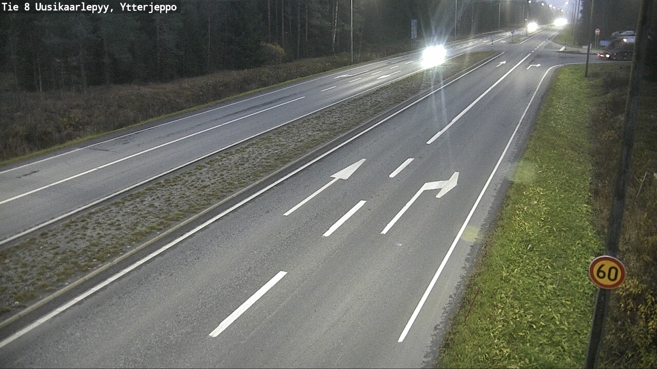 Kelikamerat Kuva Tie 8 Uusikaarlepyy, Ytterjeppo, Uusikaarlepyy, Pohjanmaa