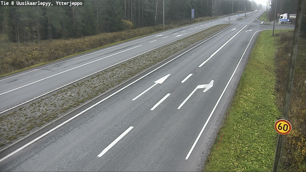 Kelikamerat Kuva Tie 8 Uusikaarlepyy, Ytterjeppo, Uusikaarlepyy, Pohjanmaa