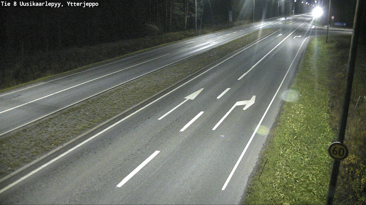 Kelikamerat Kuva Tie 8 Uusikaarlepyy, Ytterjeppo, Uusikaarlepyy, Pohjanmaa