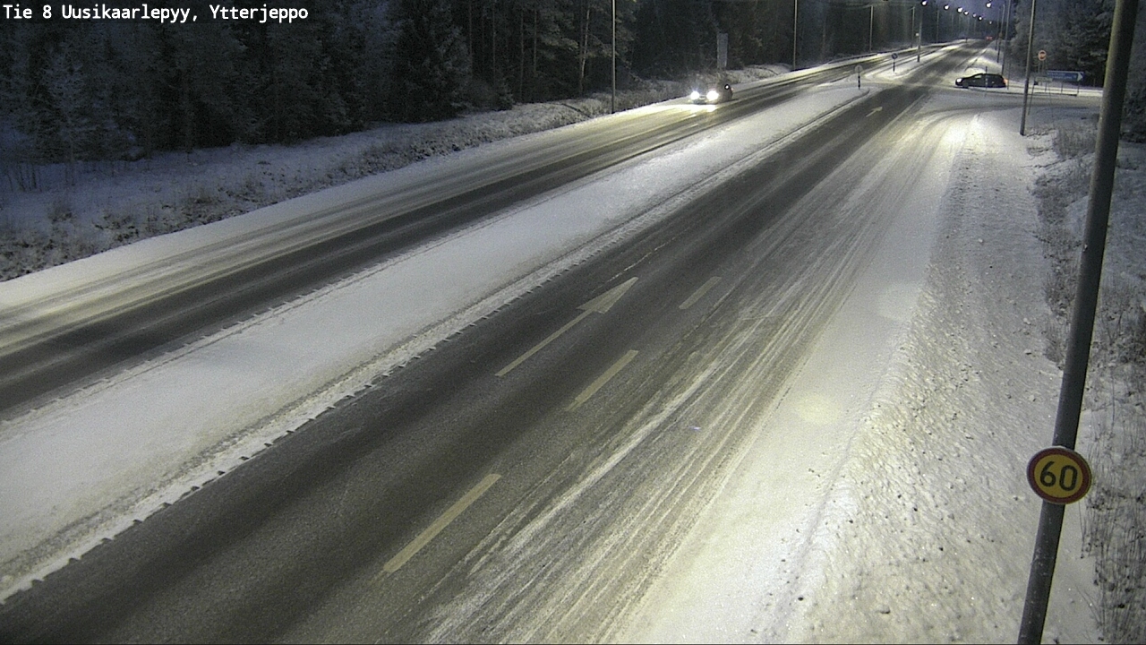 Kelikamerat Kuva Tie 8 Uusikaarlepyy, Ytterjeppo, Uusikaarlepyy, Pohjanmaa