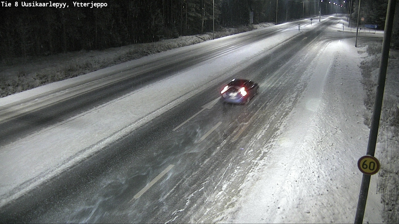 Kelikamerat Kuva Tie 8 Uusikaarlepyy, Ytterjeppo, Uusikaarlepyy, Pohjanmaa