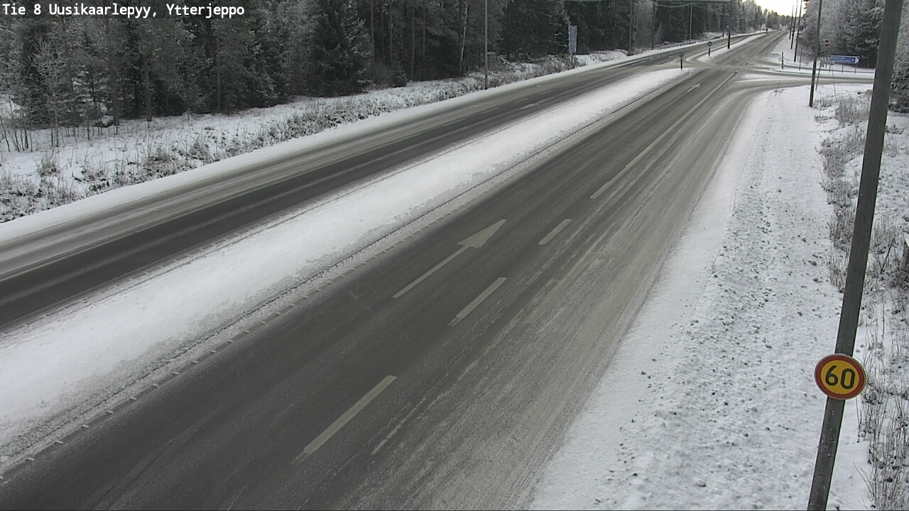 Kelikamerat Kuva Tie 8 Uusikaarlepyy, Ytterjeppo, Uusikaarlepyy, Pohjanmaa
