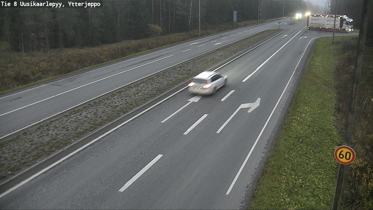 Kelikamerat Kuva Tie 8 Uusikaarlepyy, Ytterjeppo, Uusikaarlepyy, Pohjanmaa