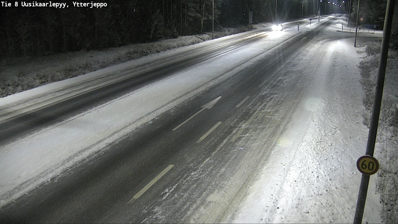 Kelikamerat Kuva Tie 8 Uusikaarlepyy, Ytterjeppo, Uusikaarlepyy, Pohjanmaa