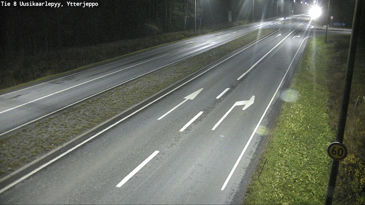Kelikamerat Kuva Tie 8 Uusikaarlepyy, Ytterjeppo, Uusikaarlepyy, Pohjanmaa