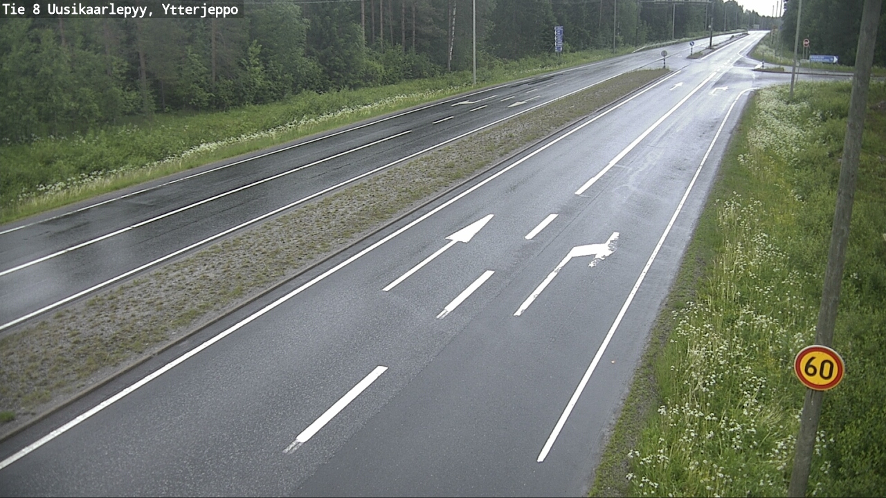 Kelikamerat Kuva Tie 8 Uusikaarlepyy, Ytterjeppo, Uusikaarlepyy, Pohjanmaa