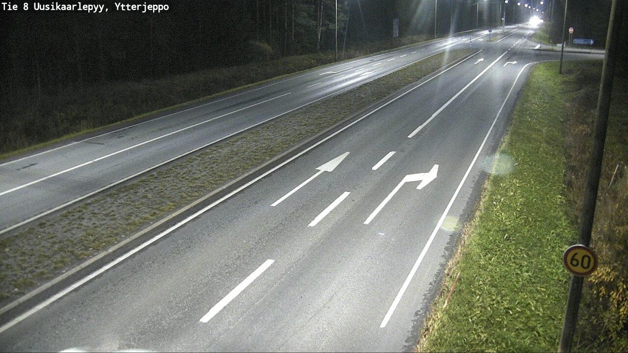 Kelikamerat Kuva Tie 8 Uusikaarlepyy, Ytterjeppo, Uusikaarlepyy, Pohjanmaa