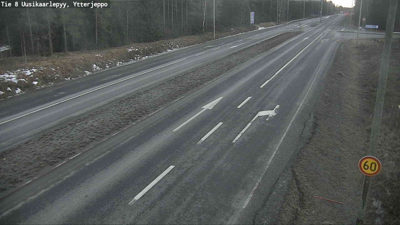 Kelikamerat Kuva Tie 8 Uusikaarlepyy, Ytterjeppo, Uusikaarlepyy, Pohjanmaa
