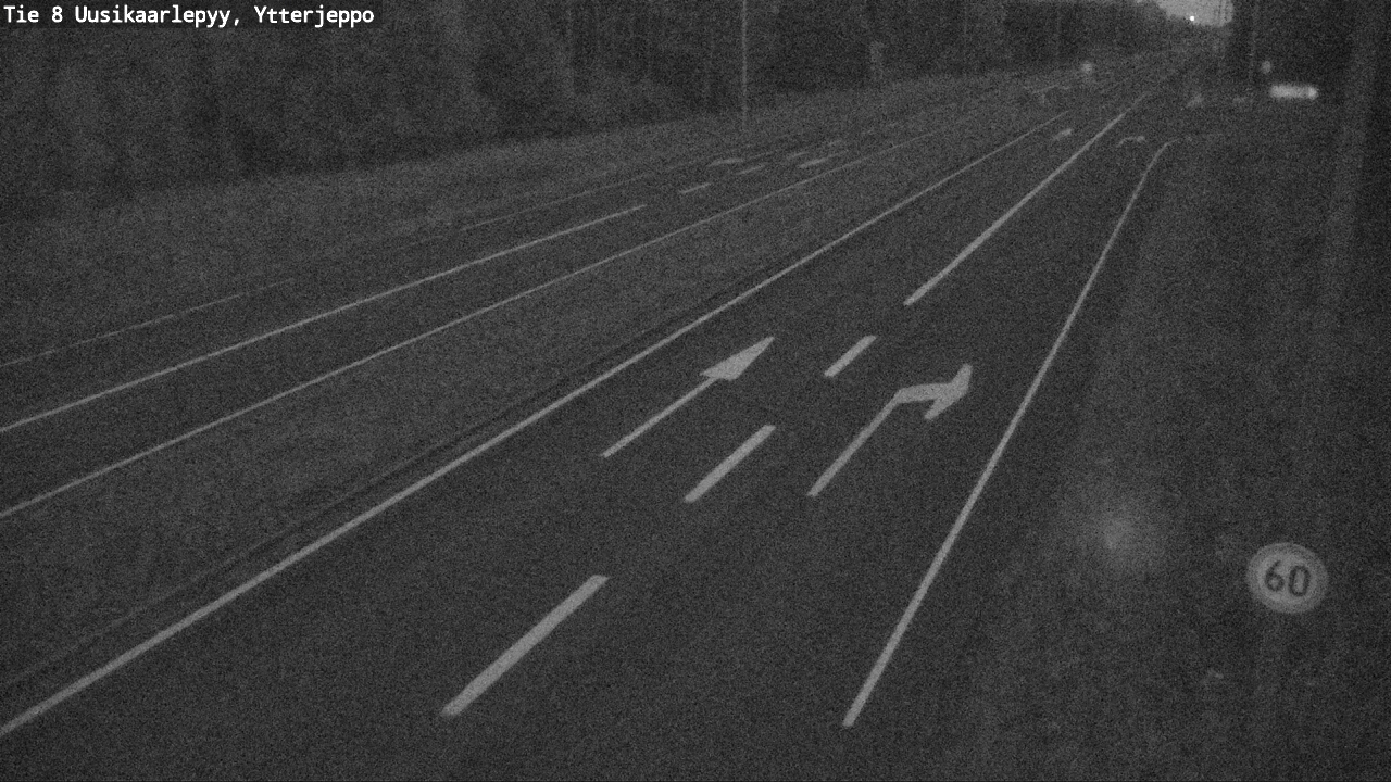 Weather Camera Image Road 8 Uusikaarlepyy, Ytterjeppo, Uusikaarlepyy, Pohjanmaa