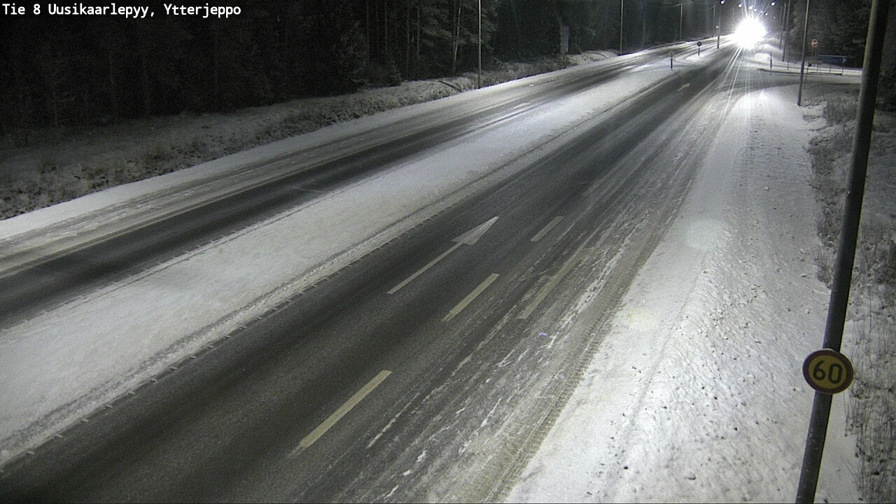 Kelikamerat Kuva Tie 8 Uusikaarlepyy, Ytterjeppo, Uusikaarlepyy, Pohjanmaa