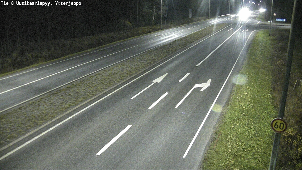 Kelikamerat Kuva Tie 8 Uusikaarlepyy, Ytterjeppo, Uusikaarlepyy, Pohjanmaa
