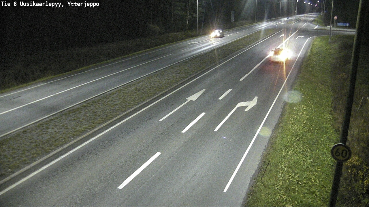 Kelikamerat Kuva Tie 8 Uusikaarlepyy, Ytterjeppo, Uusikaarlepyy, Pohjanmaa