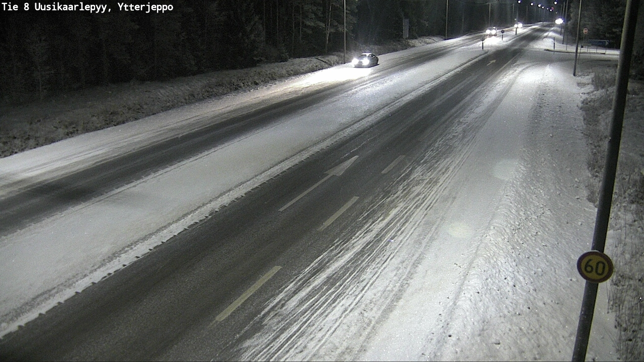 Kelikamerat Kuva Tie 8 Uusikaarlepyy, Ytterjeppo, Uusikaarlepyy, Pohjanmaa