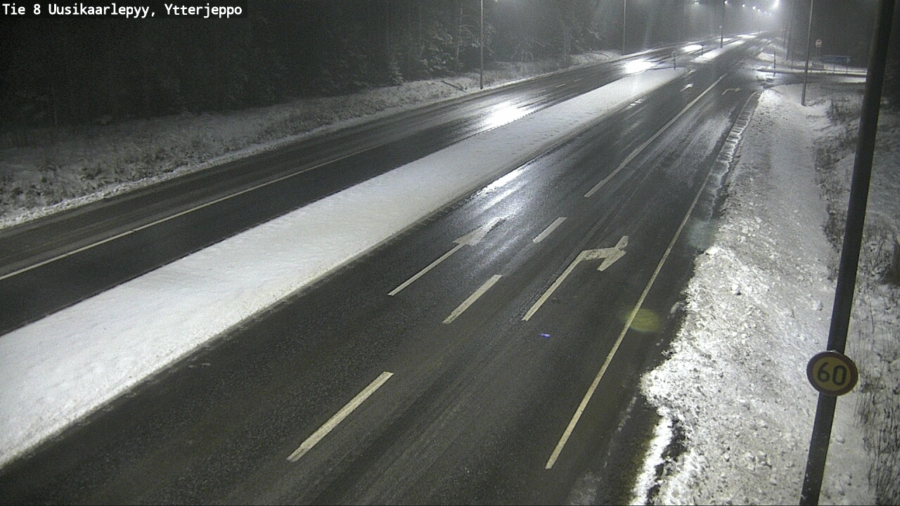 Kelikamerat Kuva Tie 8 Uusikaarlepyy, Ytterjeppo, Uusikaarlepyy, Pohjanmaa