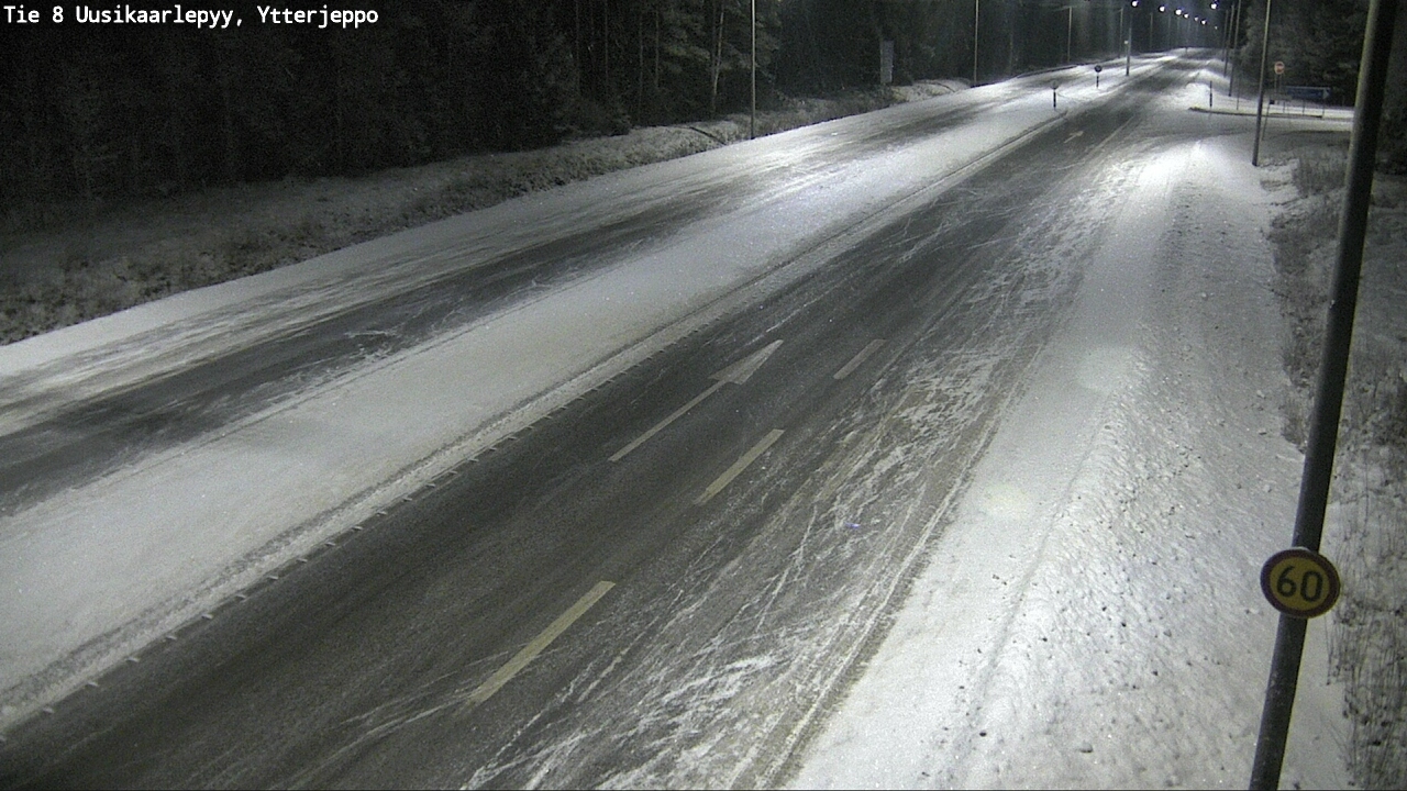 Kelikamerat Kuva Tie 8 Uusikaarlepyy, Ytterjeppo, Uusikaarlepyy, Pohjanmaa