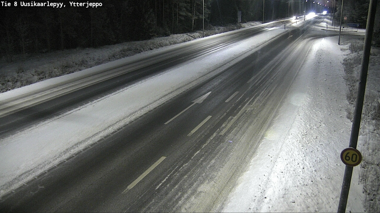 Kelikamerat Kuva Tie 8 Uusikaarlepyy, Ytterjeppo, Uusikaarlepyy, Pohjanmaa