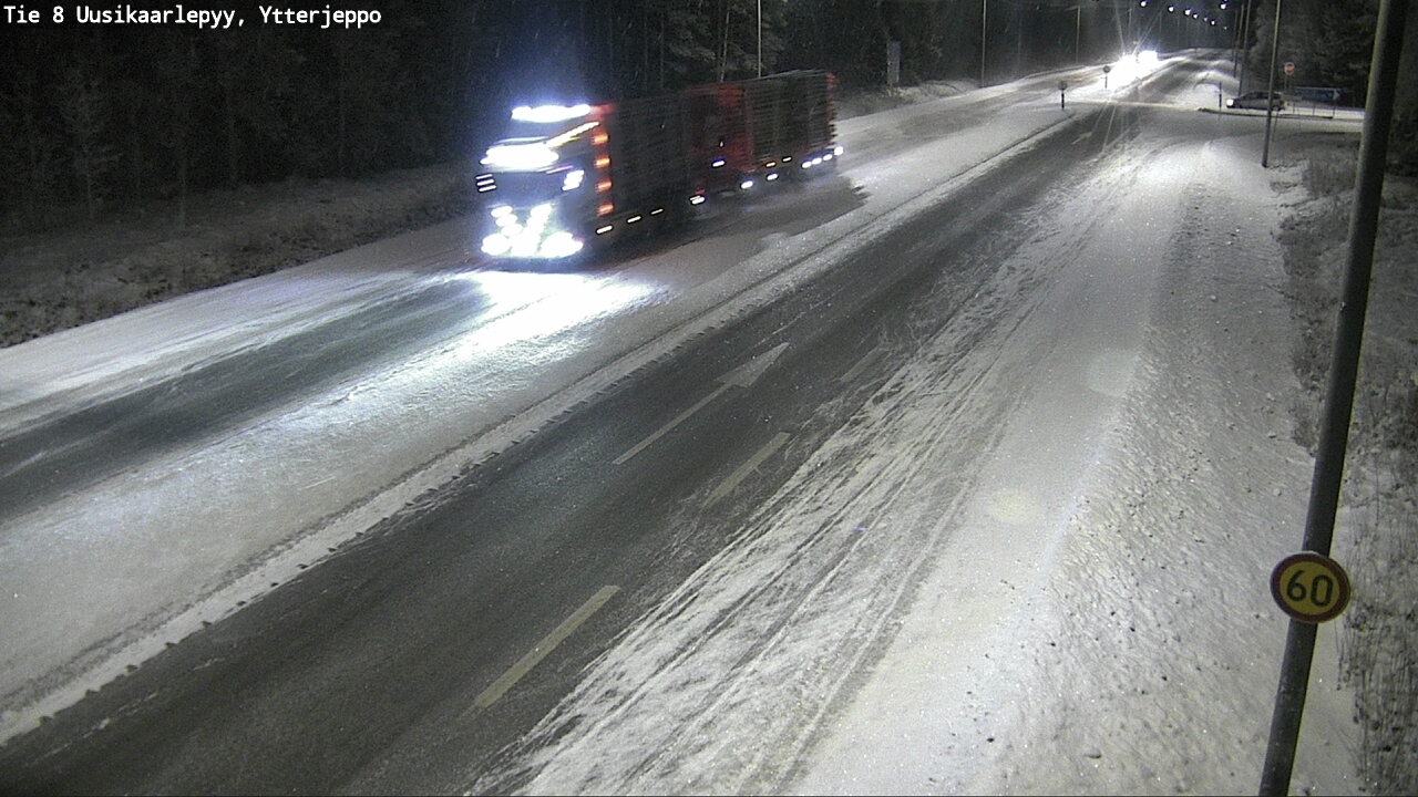 Kelikamerat Kuva Tie 8 Uusikaarlepyy, Ytterjeppo, Uusikaarlepyy, Pohjanmaa