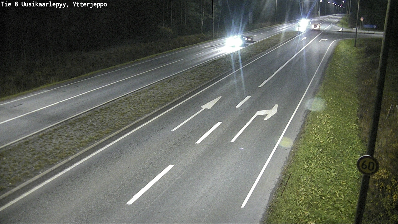 Kelikamerat Kuva Tie 8 Uusikaarlepyy, Ytterjeppo, Uusikaarlepyy, Pohjanmaa