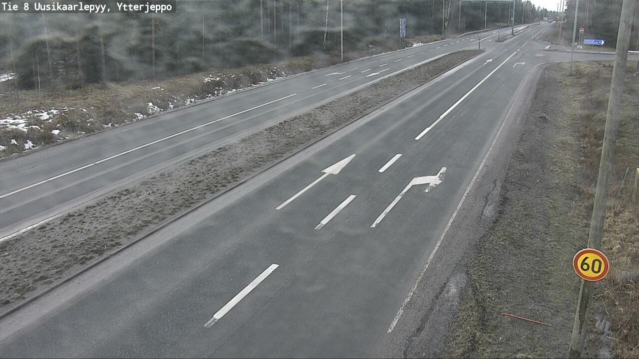 Kelikamerat Kuva Tie 8 Uusikaarlepyy, Ytterjeppo, Uusikaarlepyy, Pohjanmaa