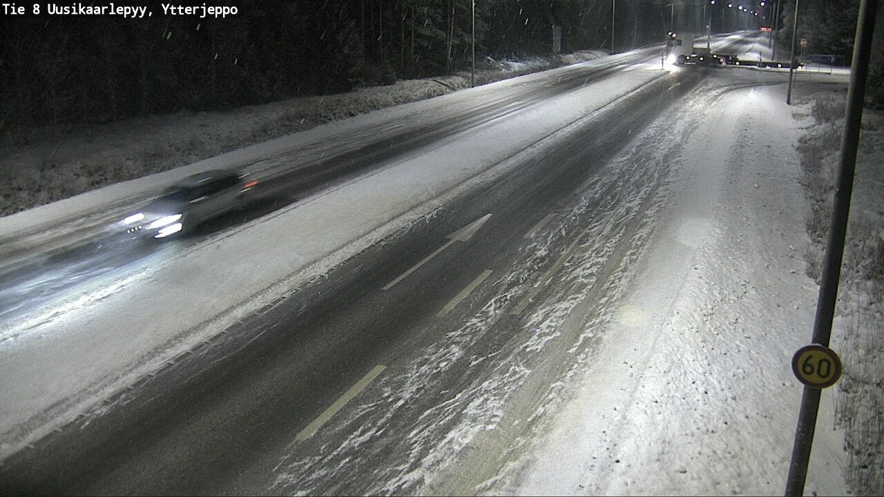 Kelikamerat Kuva Tie 8 Uusikaarlepyy, Ytterjeppo, Uusikaarlepyy, Pohjanmaa