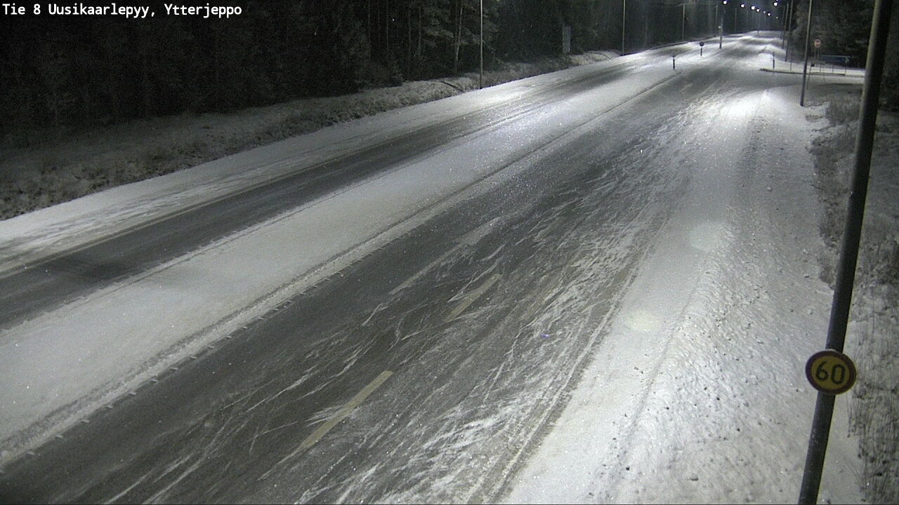 Kelikamerat Kuva Tie 8 Uusikaarlepyy, Ytterjeppo, Uusikaarlepyy, Pohjanmaa