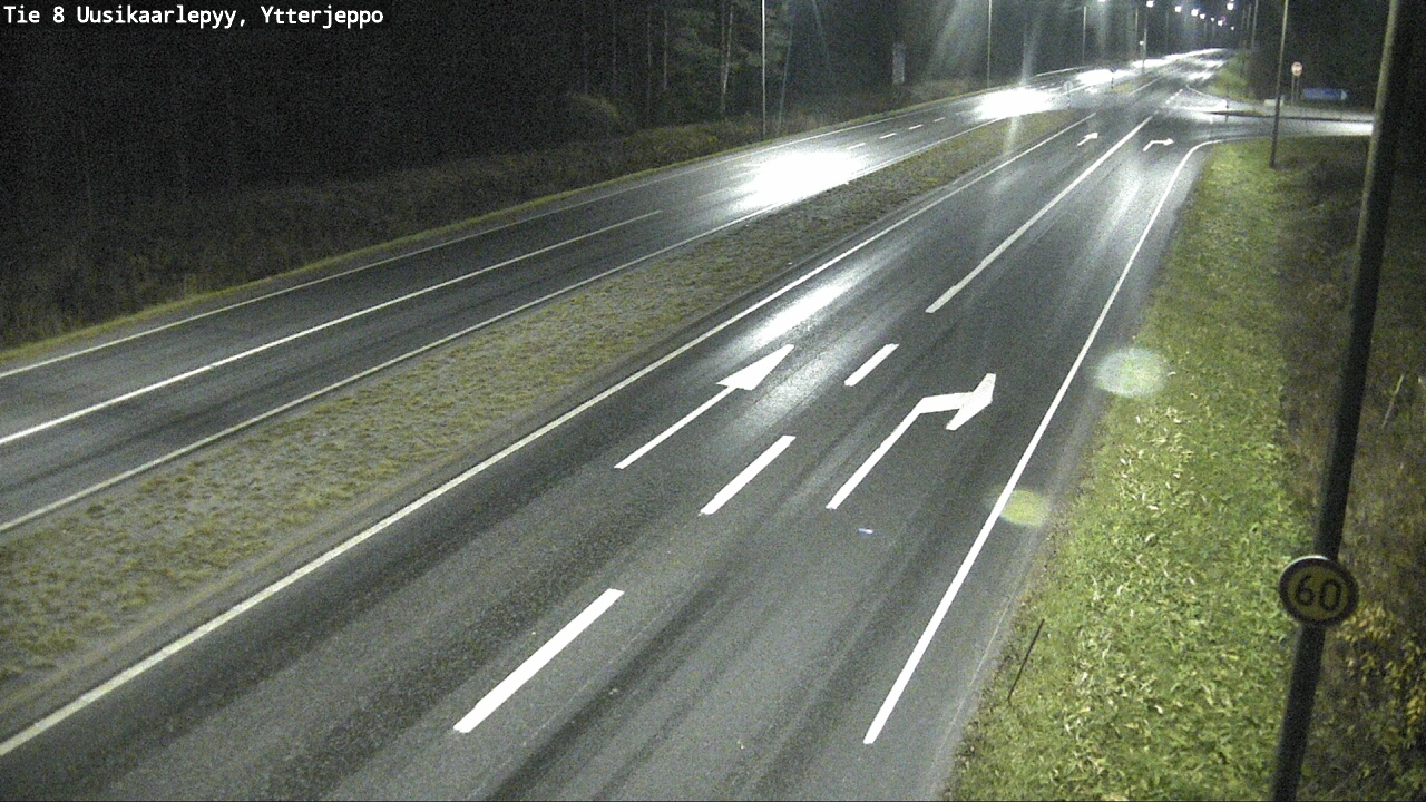 Kelikamerat Kuva Tie 8 Uusikaarlepyy, Ytterjeppo, Uusikaarlepyy, Pohjanmaa