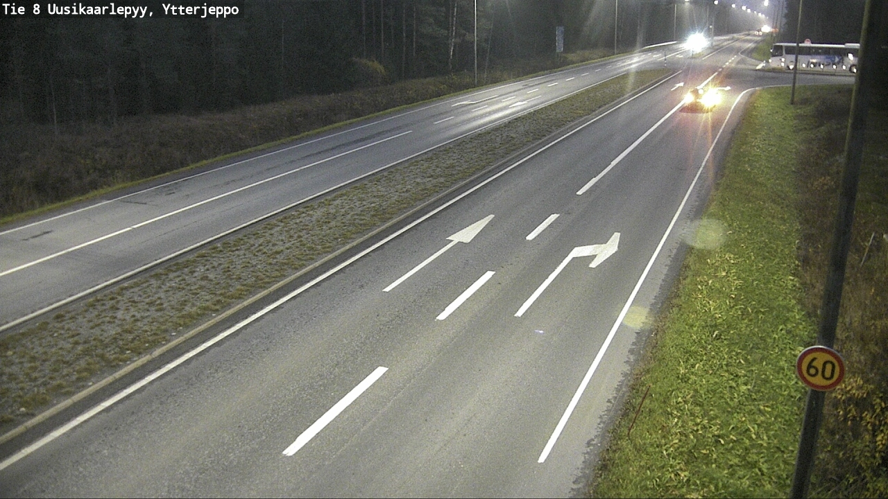 Kelikamerat Kuva Tie 8 Uusikaarlepyy, Ytterjeppo, Uusikaarlepyy, Pohjanmaa