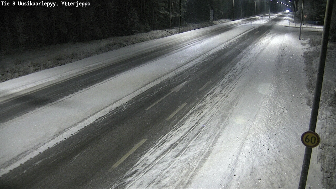 Kelikamerat Kuva Tie 8 Uusikaarlepyy, Ytterjeppo, Uusikaarlepyy, Pohjanmaa