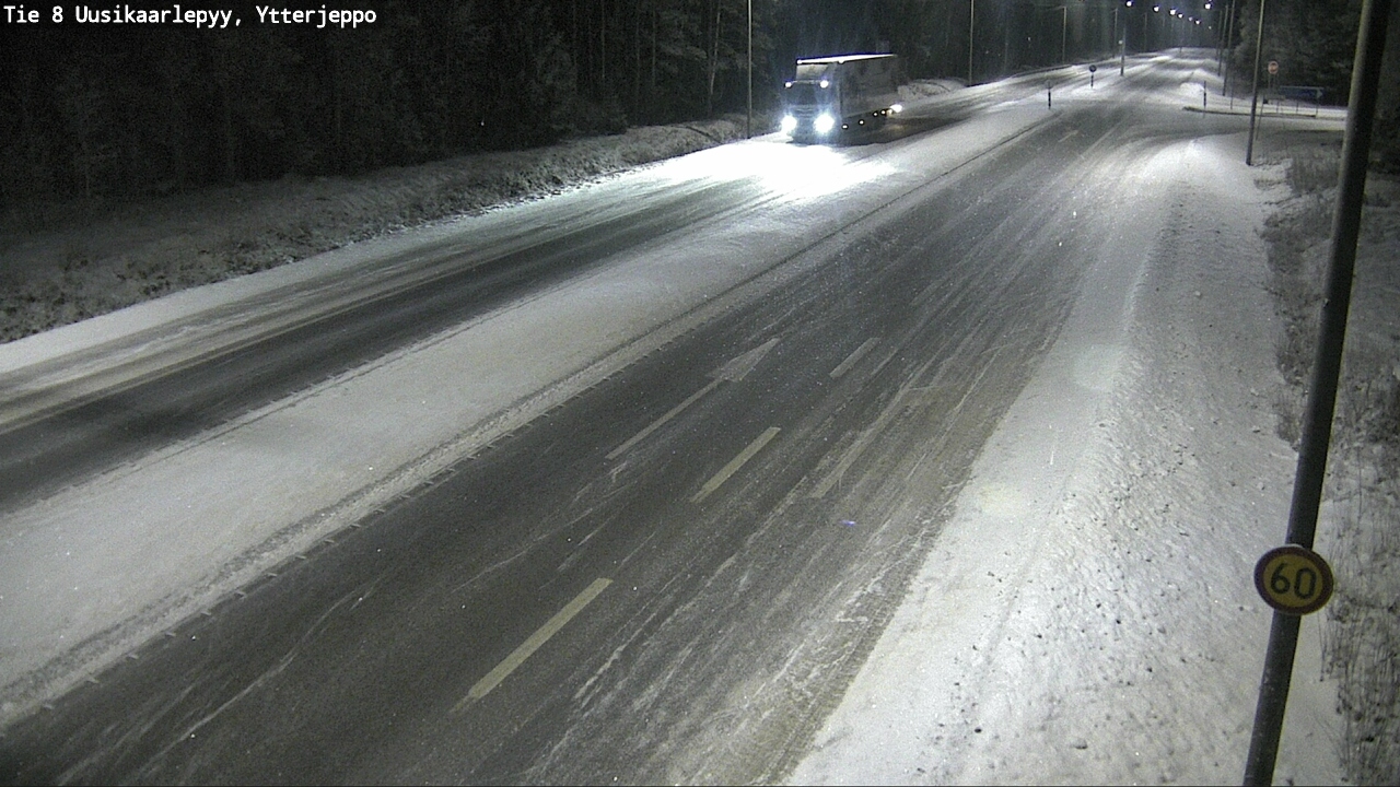 Kelikamerat Kuva Tie 8 Uusikaarlepyy, Ytterjeppo, Uusikaarlepyy, Pohjanmaa