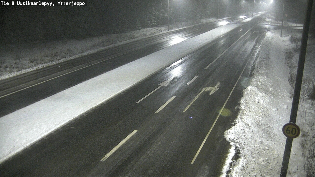 Kelikamerat Kuva Tie 8 Uusikaarlepyy, Ytterjeppo, Uusikaarlepyy, Pohjanmaa