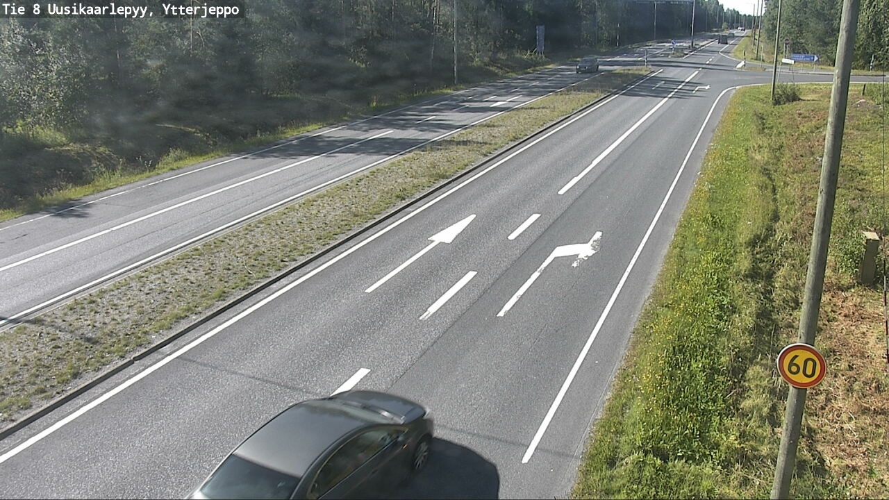 Kelikamerat Kuva Tie 8 Uusikaarlepyy, Ytterjeppo, Uusikaarlepyy, Pohjanmaa