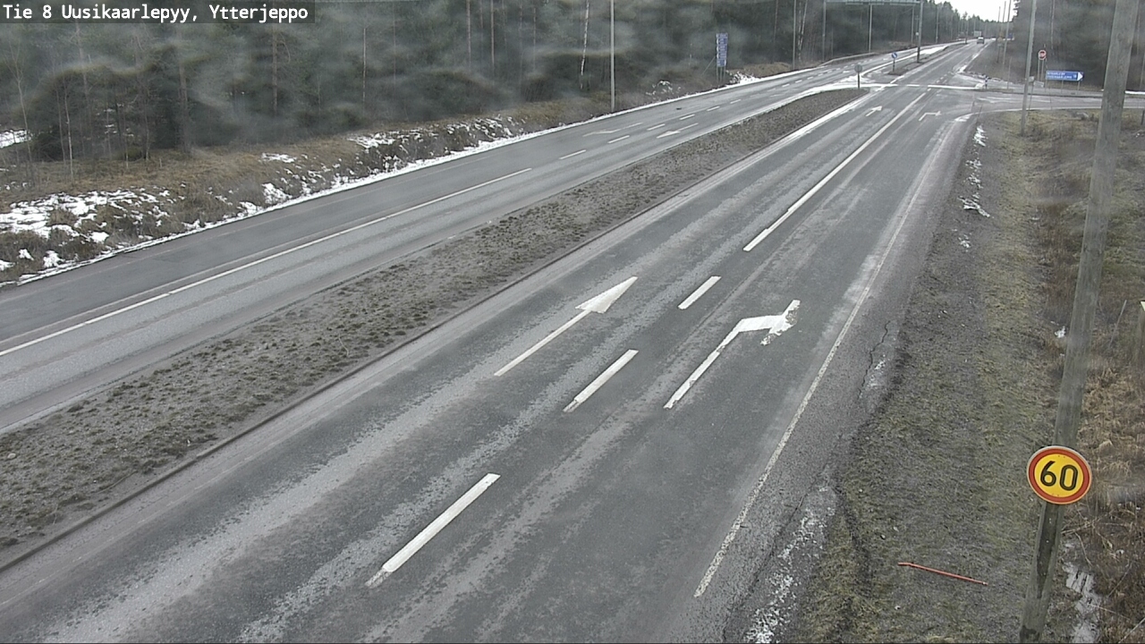 Kelikamerat Kuva Tie 8 Uusikaarlepyy, Ytterjeppo, Uusikaarlepyy, Pohjanmaa