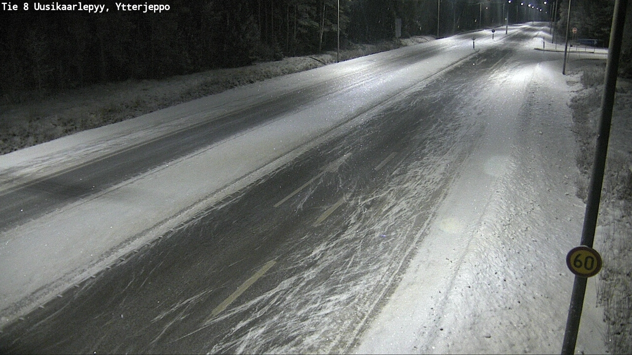 Kelikamerat Kuva Tie 8 Uusikaarlepyy, Ytterjeppo, Uusikaarlepyy, Pohjanmaa