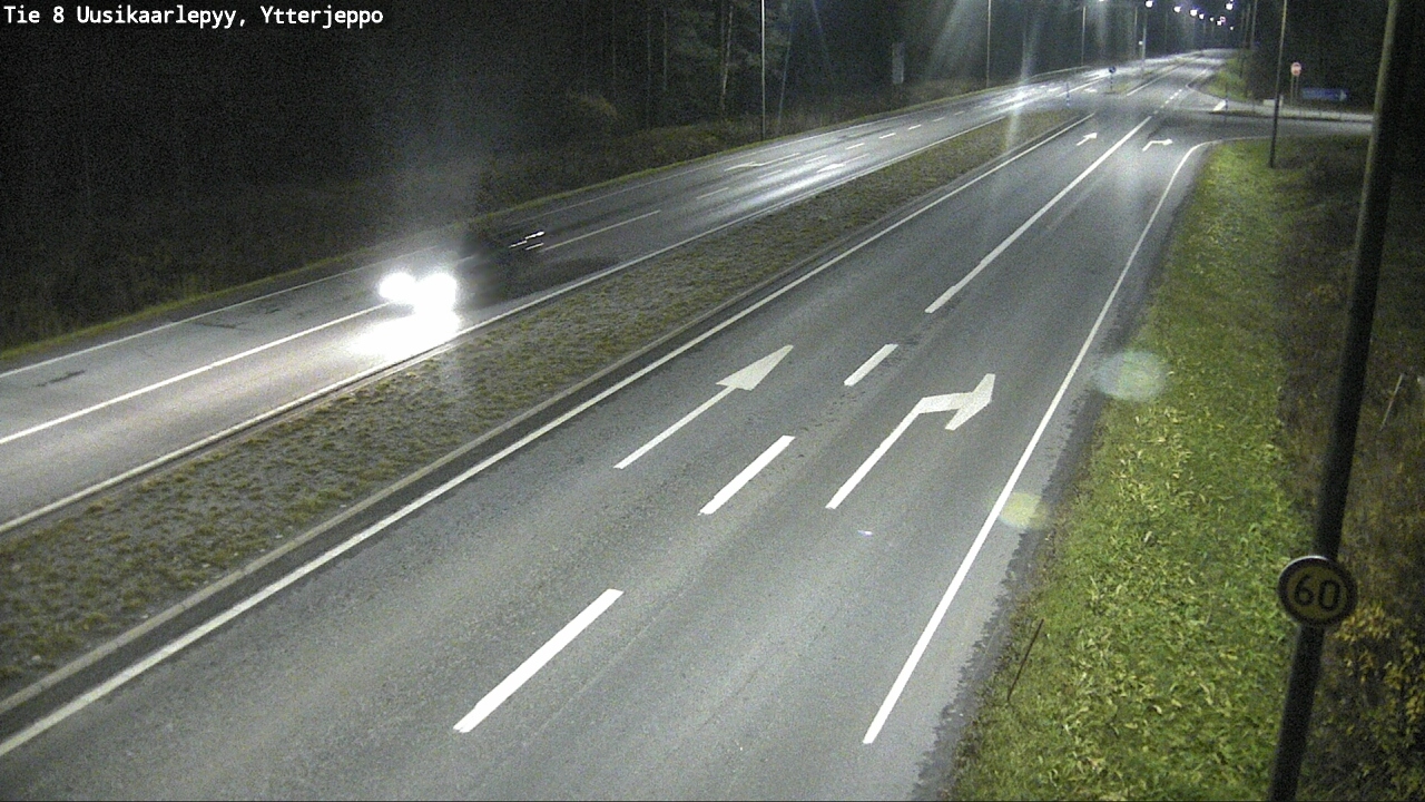 Kelikamerat Kuva Tie 8 Uusikaarlepyy, Ytterjeppo, Uusikaarlepyy, Pohjanmaa