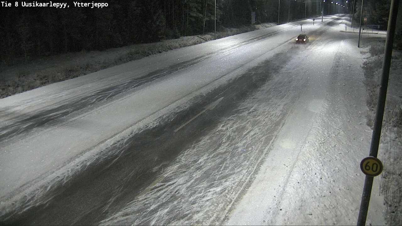 Kelikamerat Kuva Tie 8 Uusikaarlepyy, Ytterjeppo, Uusikaarlepyy, Pohjanmaa