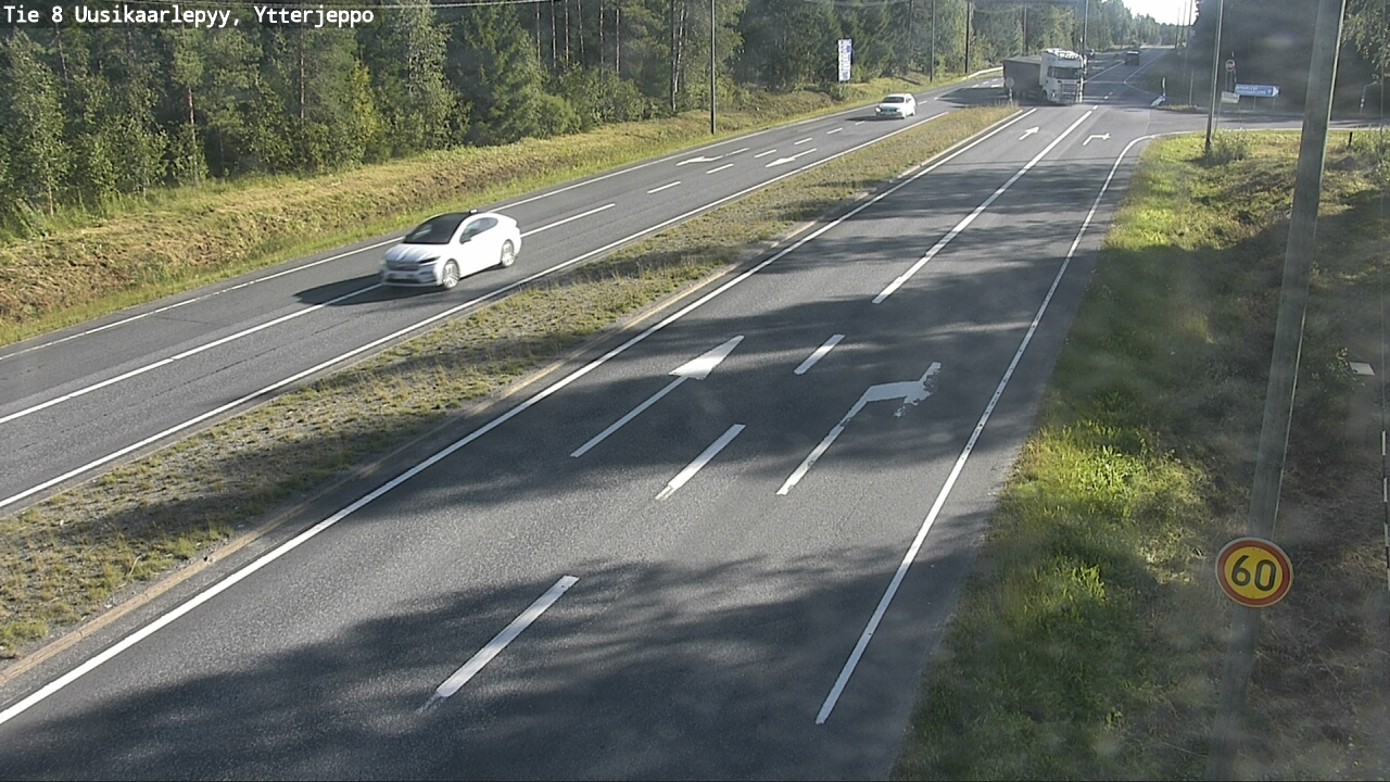 Kelikamerat Kuva Tie 8 Uusikaarlepyy, Ytterjeppo, Uusikaarlepyy, Pohjanmaa