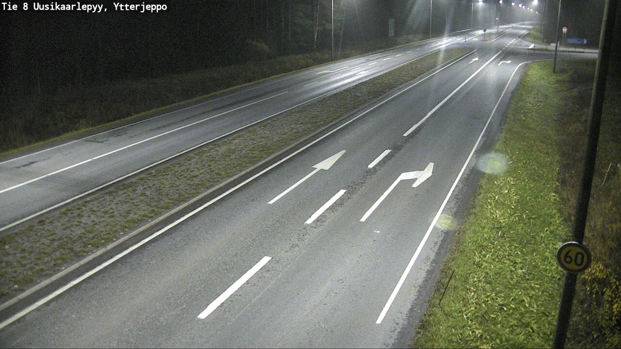 Kelikamerat Kuva Tie 8 Uusikaarlepyy, Ytterjeppo, Uusikaarlepyy, Pohjanmaa