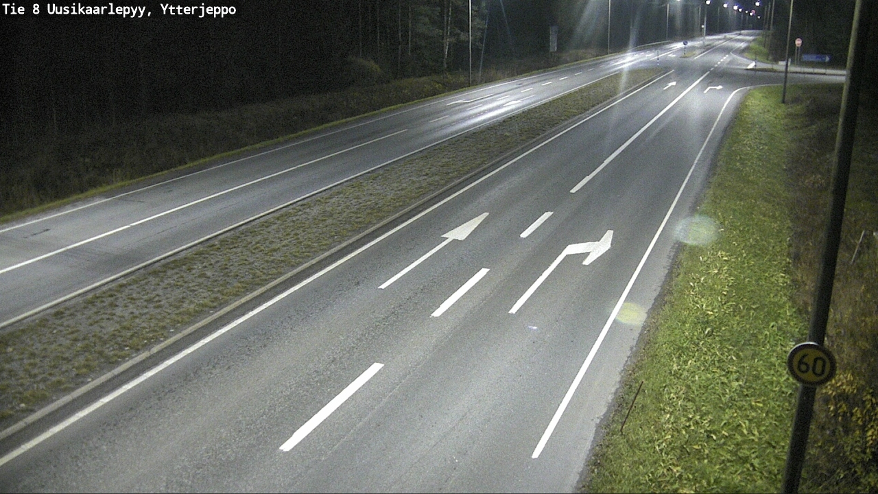 Kelikamerat Kuva Tie 8 Uusikaarlepyy, Ytterjeppo, Uusikaarlepyy, Pohjanmaa